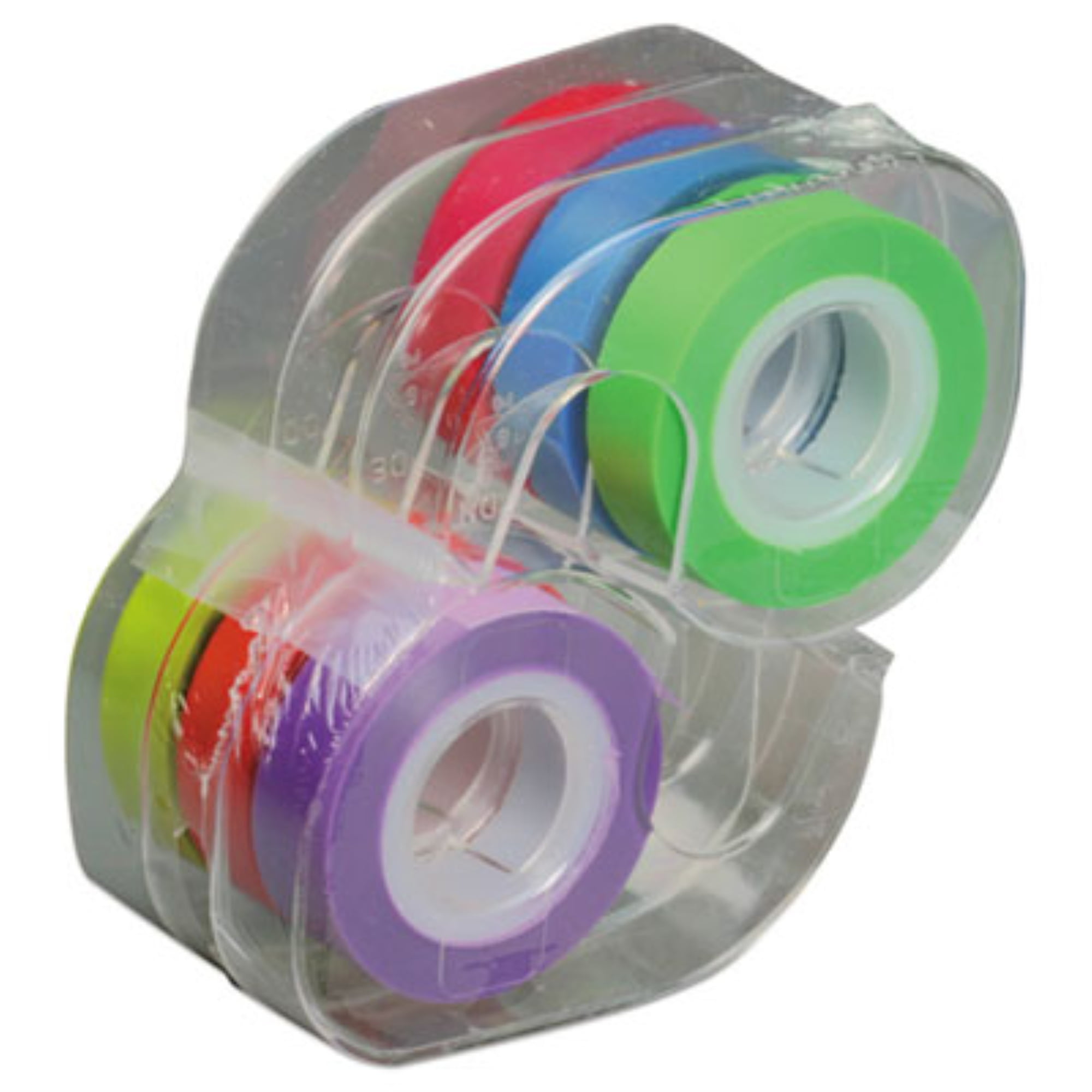 Removable Highlighter Tape 1/2in x 11yds Green Removable Highlighter Tape 1/2in x 11yds Green
